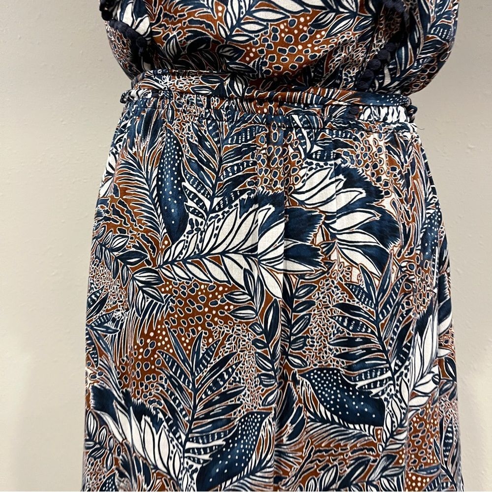Dr2 tropical Floral Print mini Dress‎ cottage core style size medium - Picture 5 of 15
